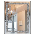 Crystal Crush Diamond,Rectangular Mirror 16x20