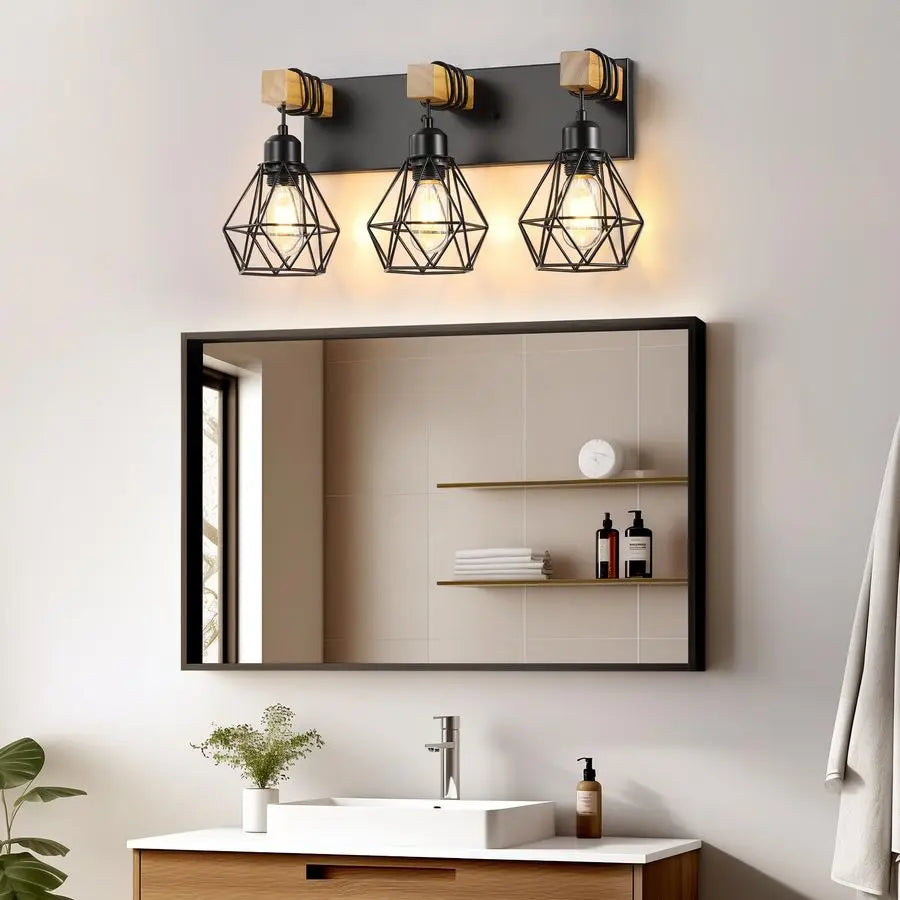 Farmhouse Bathroom Vanity Light Fixtures,