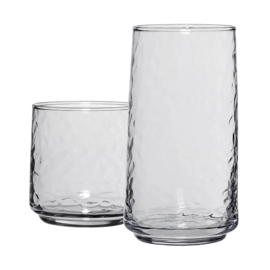 16 Pieces Brockhill Drinking Glasses ,dishwasher safe