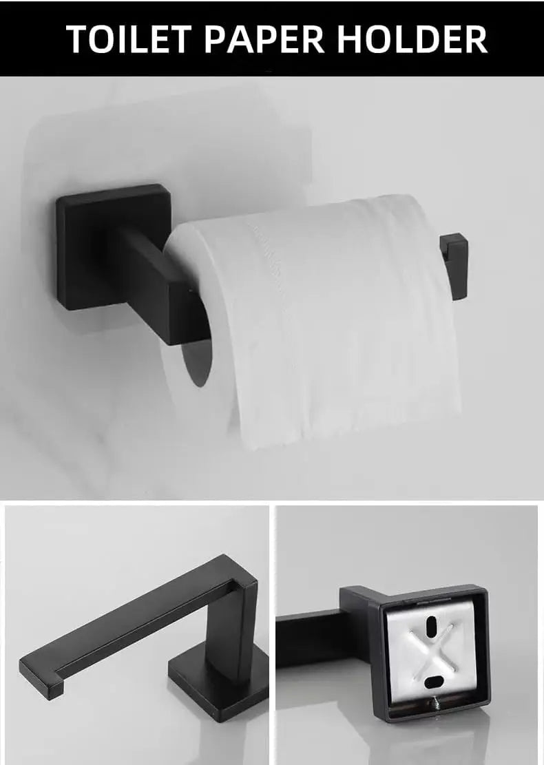 5 Pcs Bathroom Accessories Set