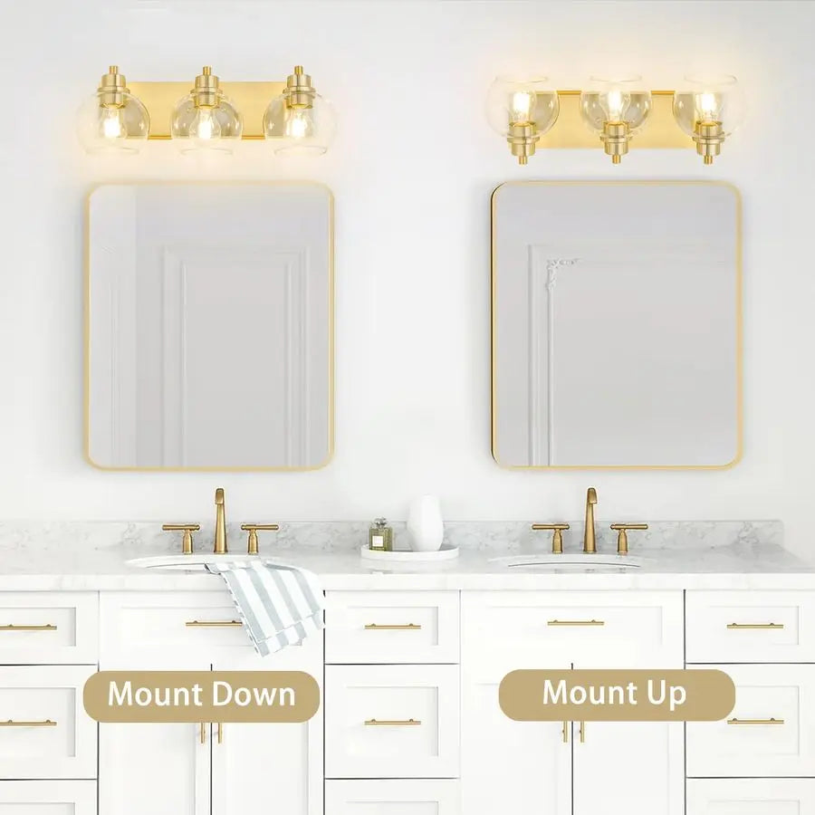 Gold Vanity Light Bathroom light Fixture