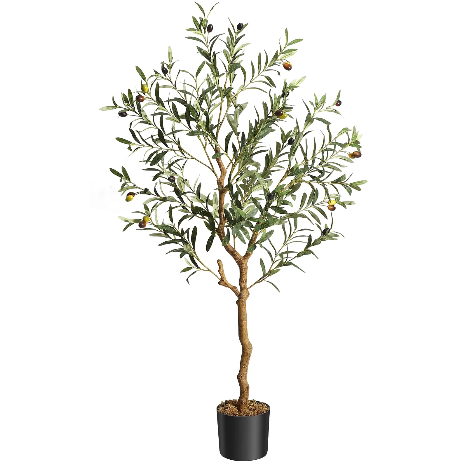 2Pcs Artificial Olive Tree/ 6ft,
