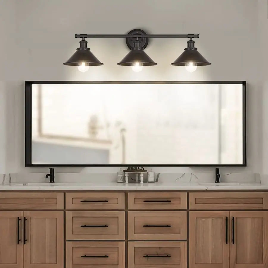 Black Bathroom Vanity Light Fixtures
