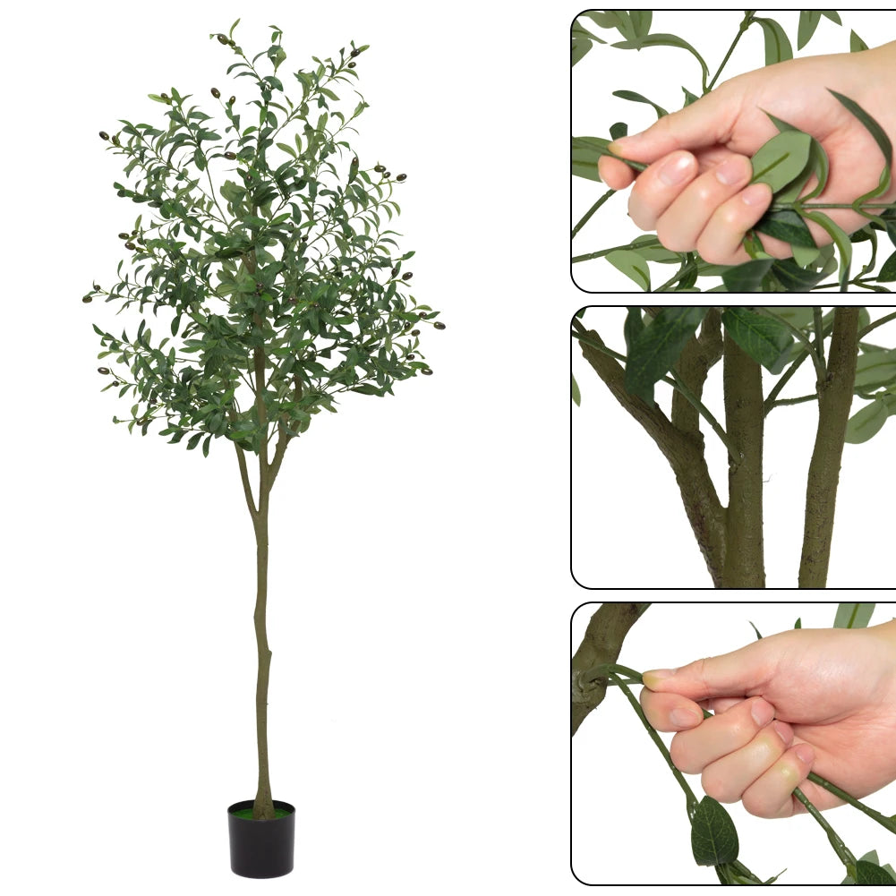 Realistic Artificial Olive Tree for Home & Office