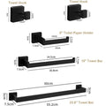 5 Pcs Bathroom Accessories Set