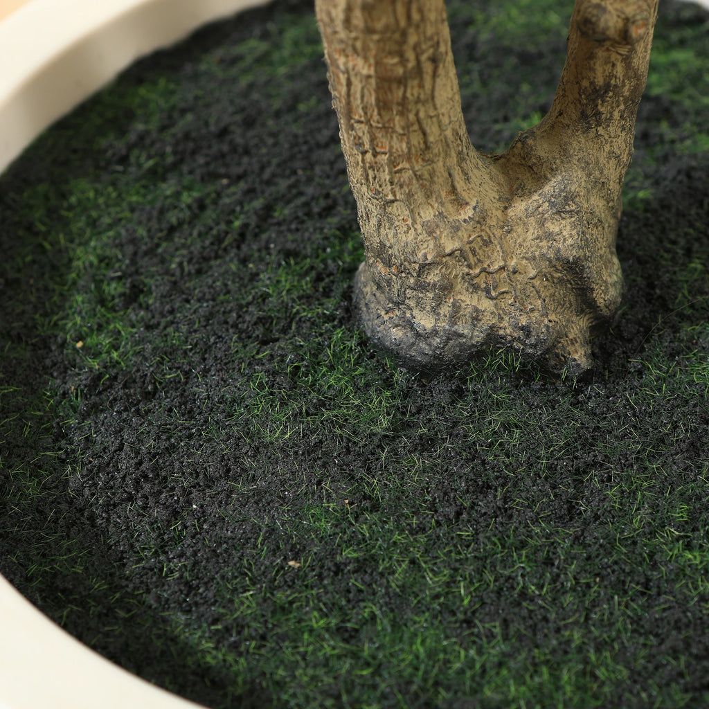 Artificial Olive Tree With Large White Planter,