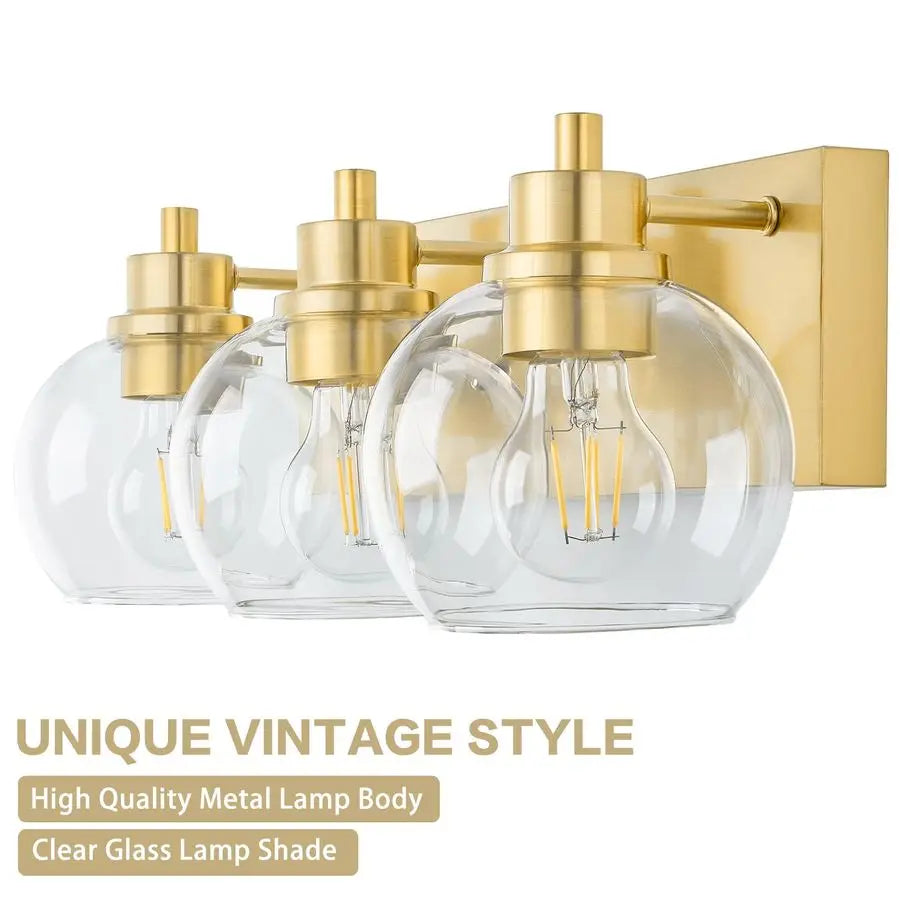 Gold Vanity Light Bathroom light Fixture