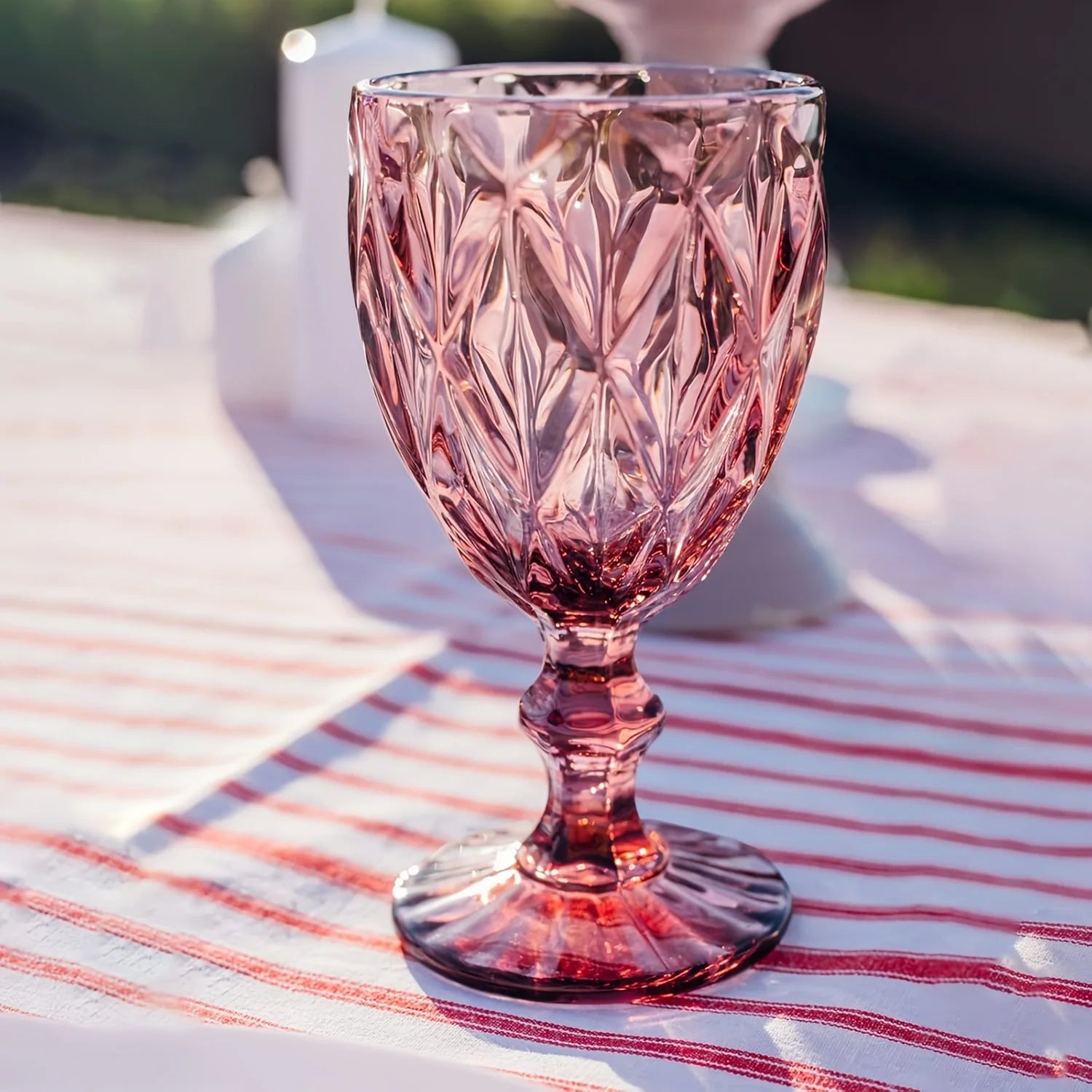 Vintage Wine Glasses Set of 12,