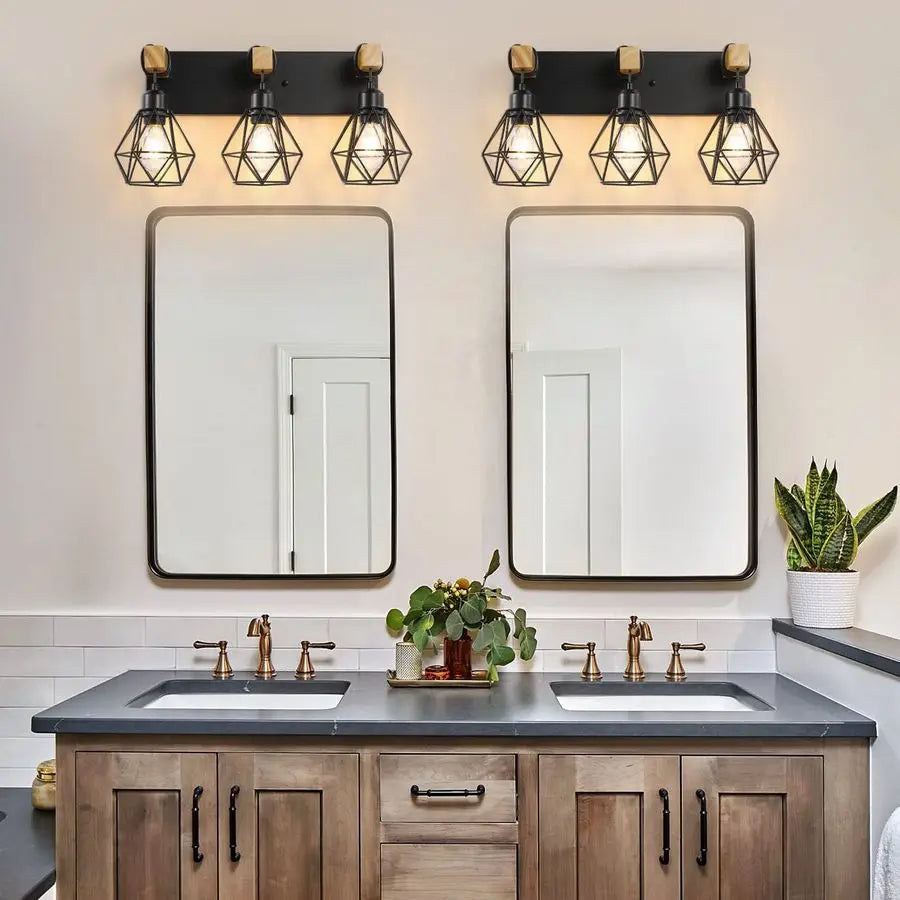 Farmhouse Bathroom Vanity Light Fixtures,