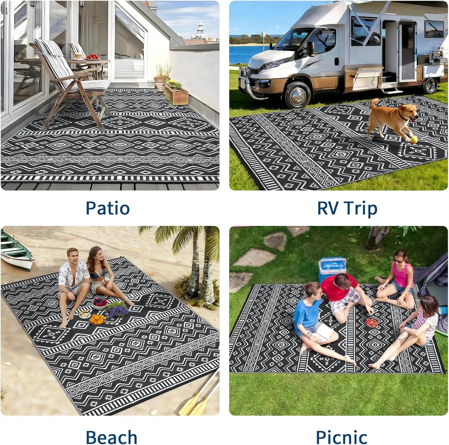 Waterproof Outdoor Rug For The Patio