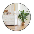Round Metal Frame  Wall Mirror For Bathroom