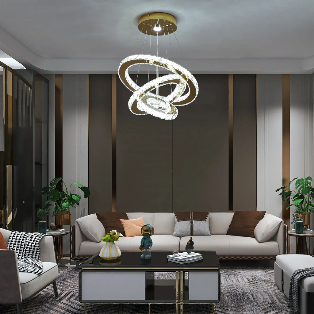 French luxury crystal chandelier For  living room