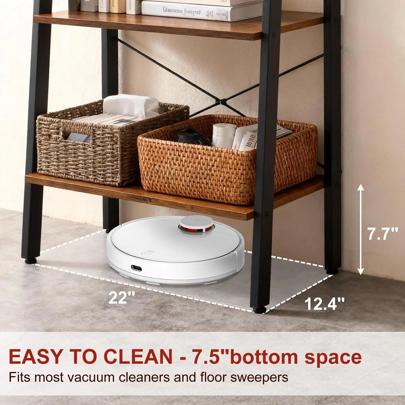 4-Tier Wooden Bookshelf  / Storage Shelf