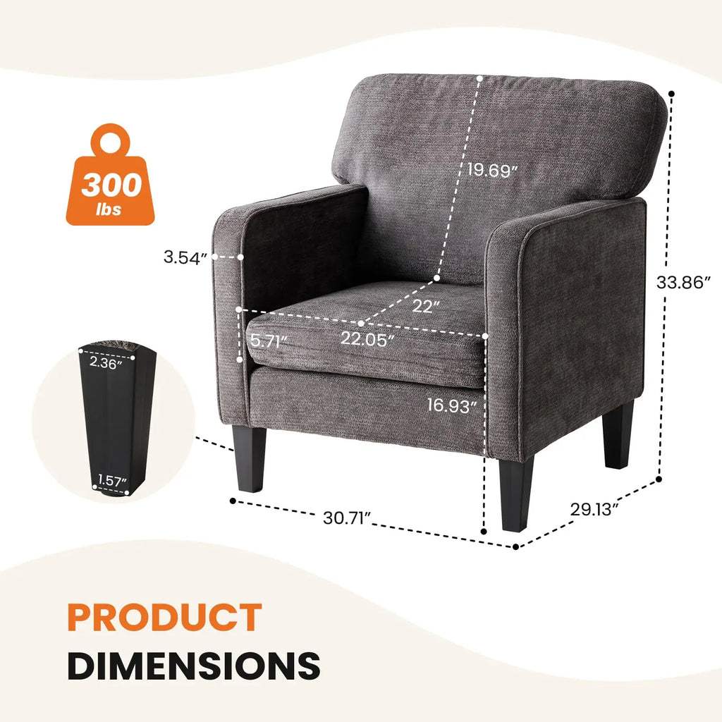Modern Accent Chairs for Living Room