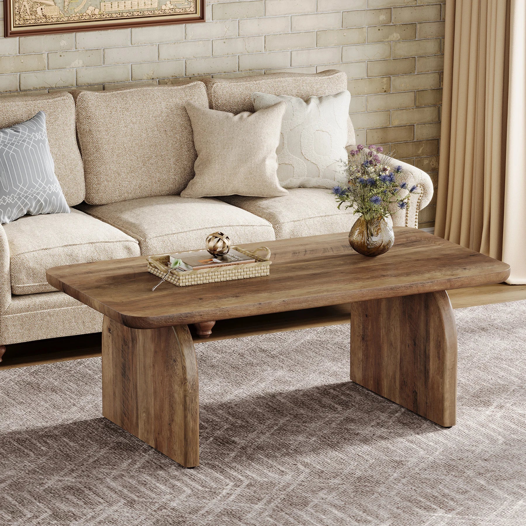 47.24 "Farmhouse Coffee Table,