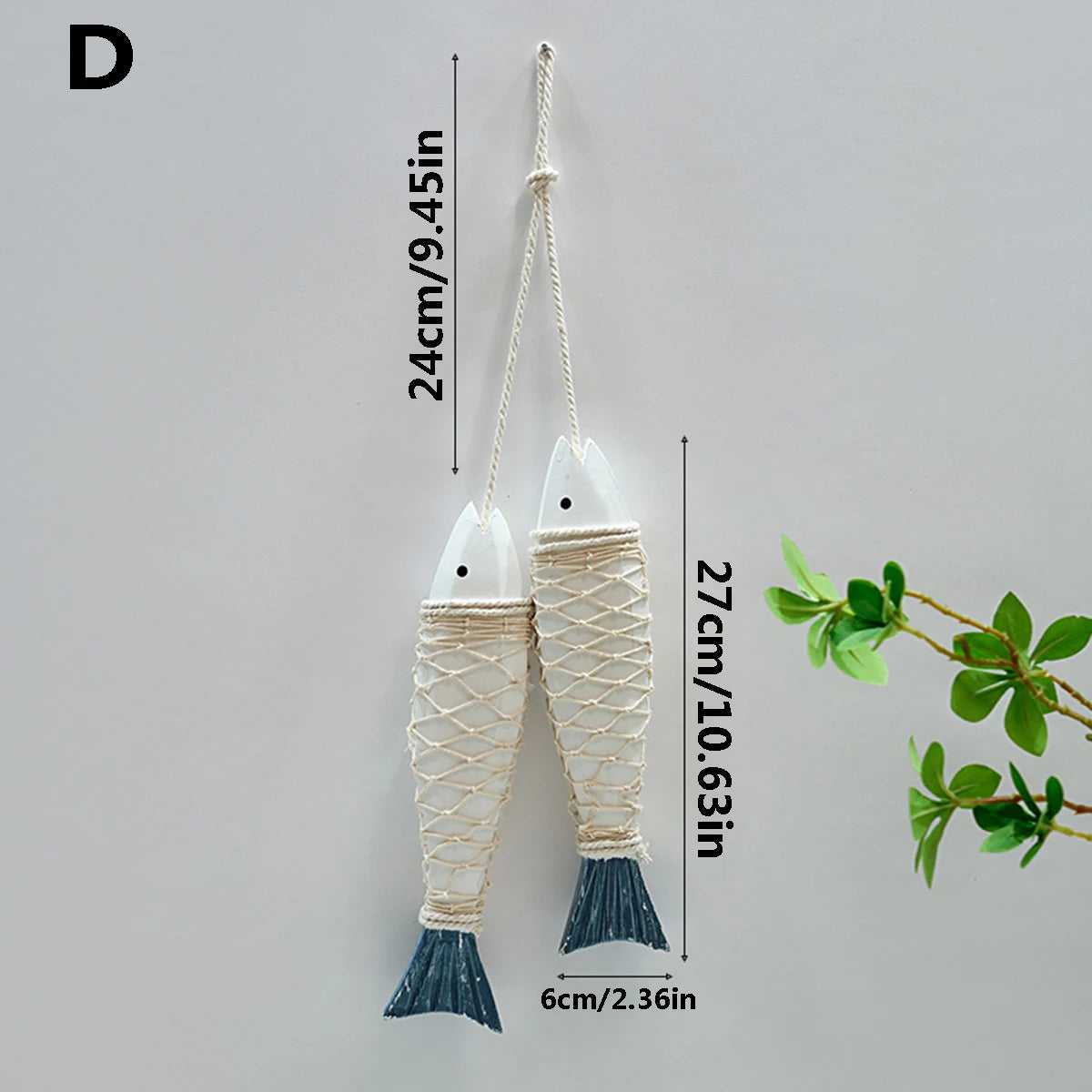 Mediterranean Woodfish wall hanging
