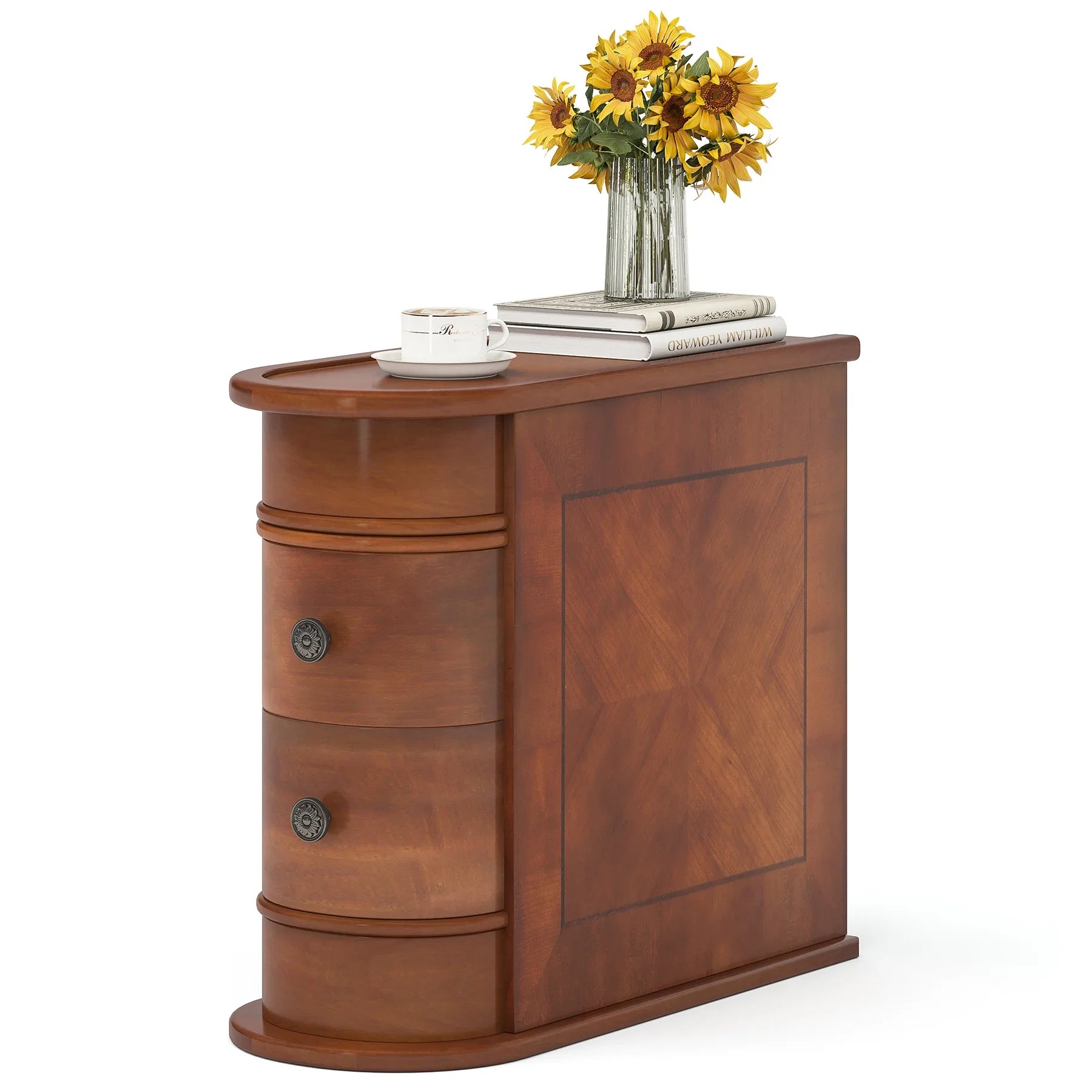 Bedroom Side Table Nightstand with Drawer