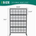 Decorative Wrought Privacy Screen –