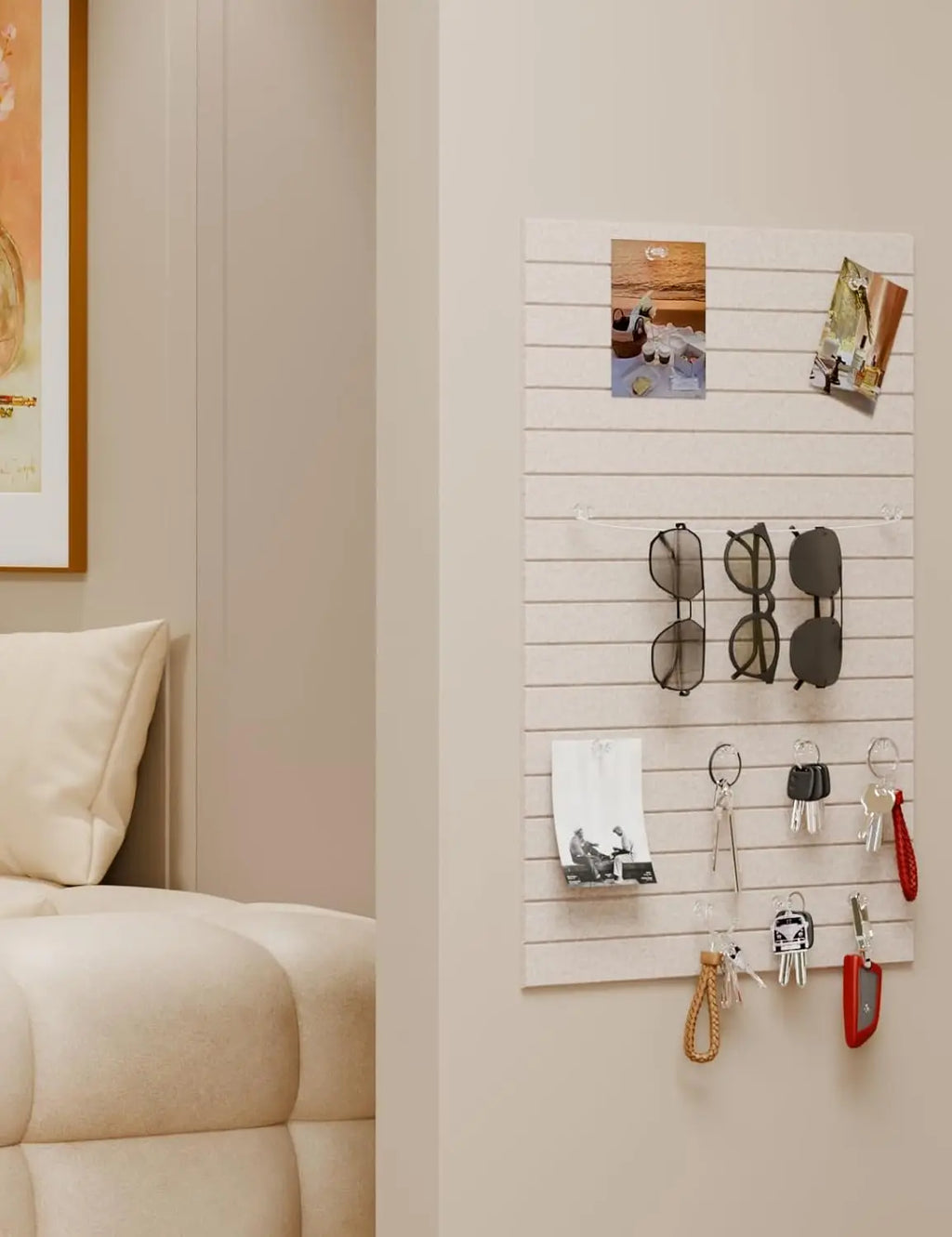 6/12PCS Felt Wall Panel Stickers