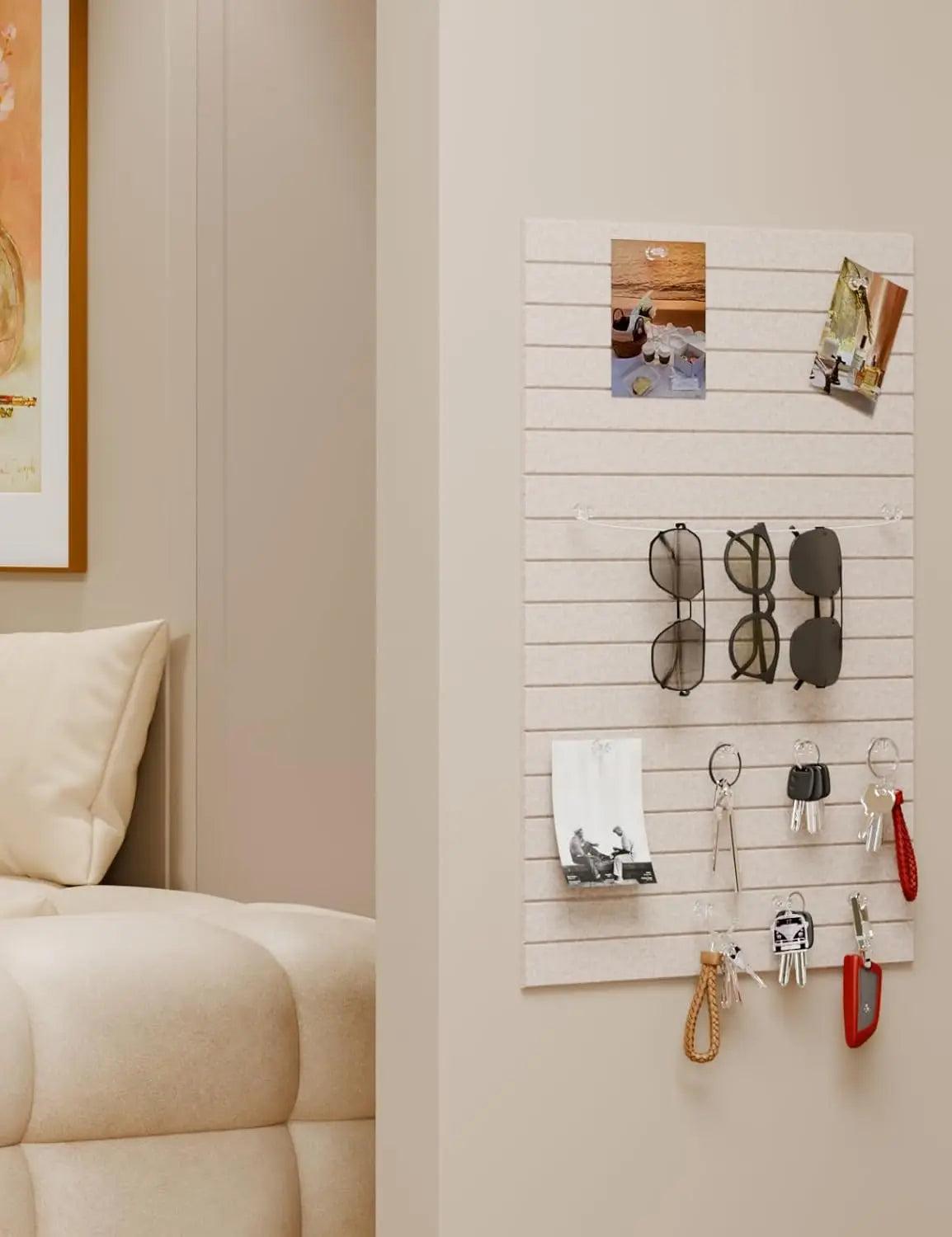 6/12PCS Felt Wall Panel Stickers