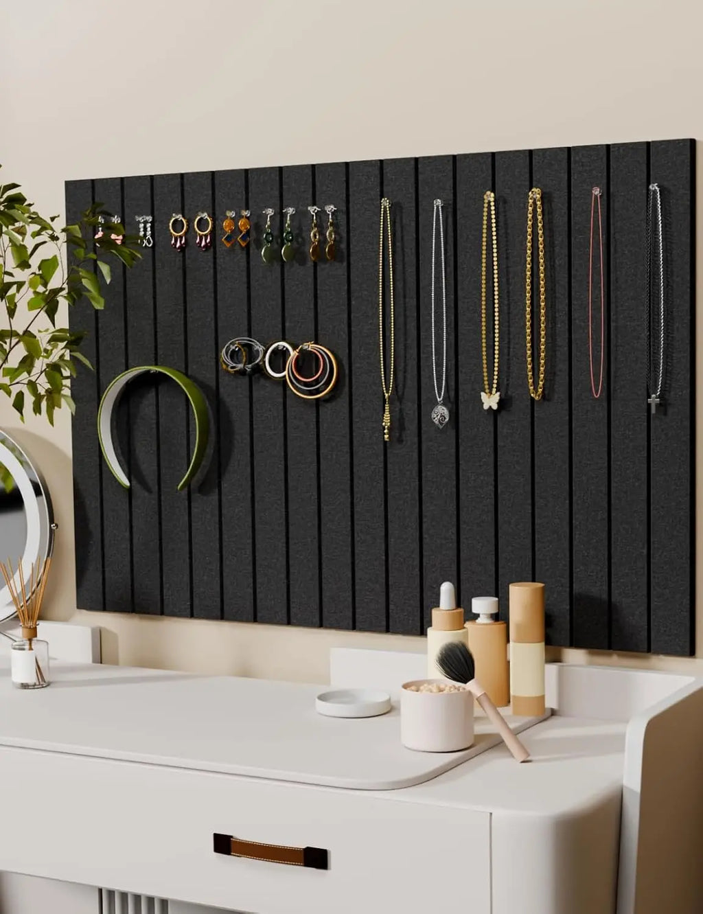 6/12PCS Felt Wall Panel Stickers