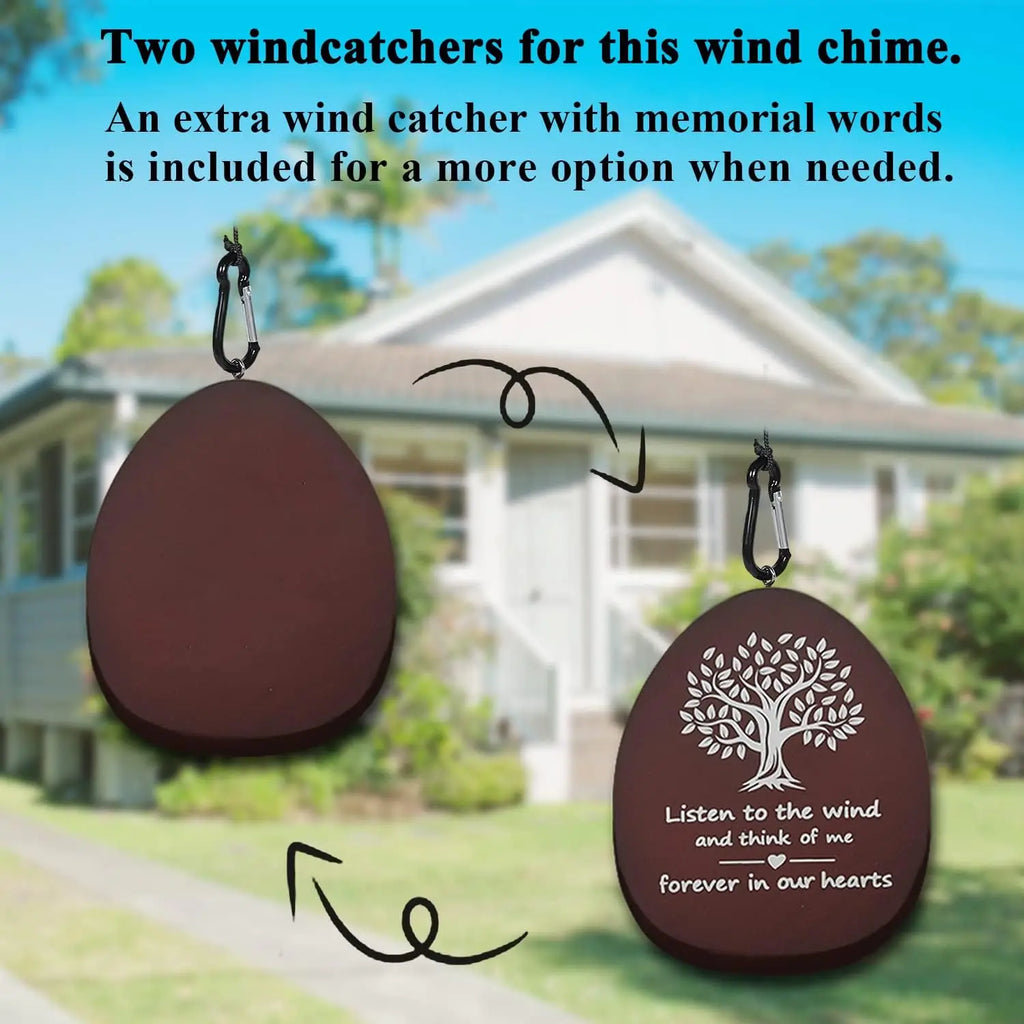 Deep Tone Memorial Wind Chime for Garden