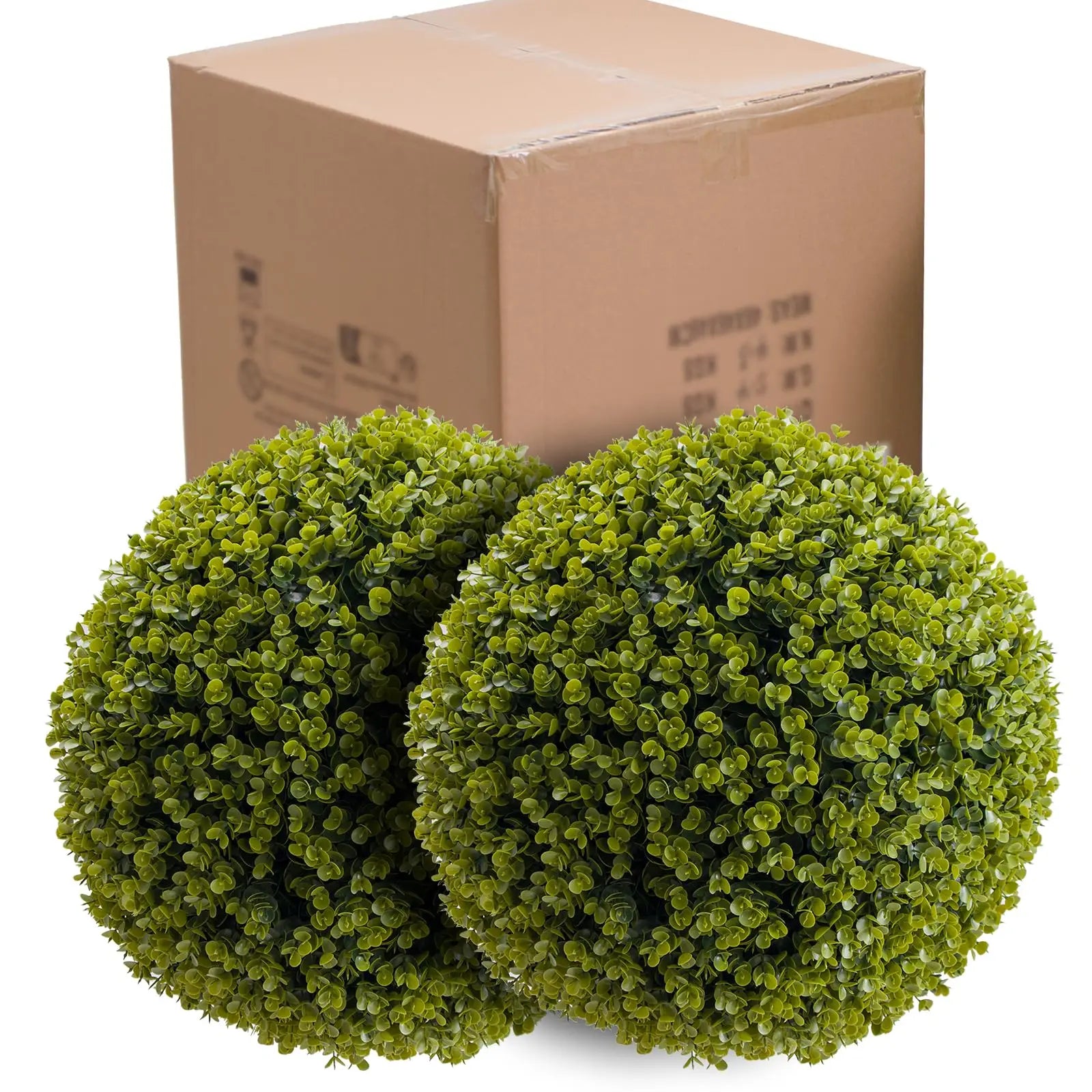 New Topiary Balls Artificial Outdoor Set of 2,
