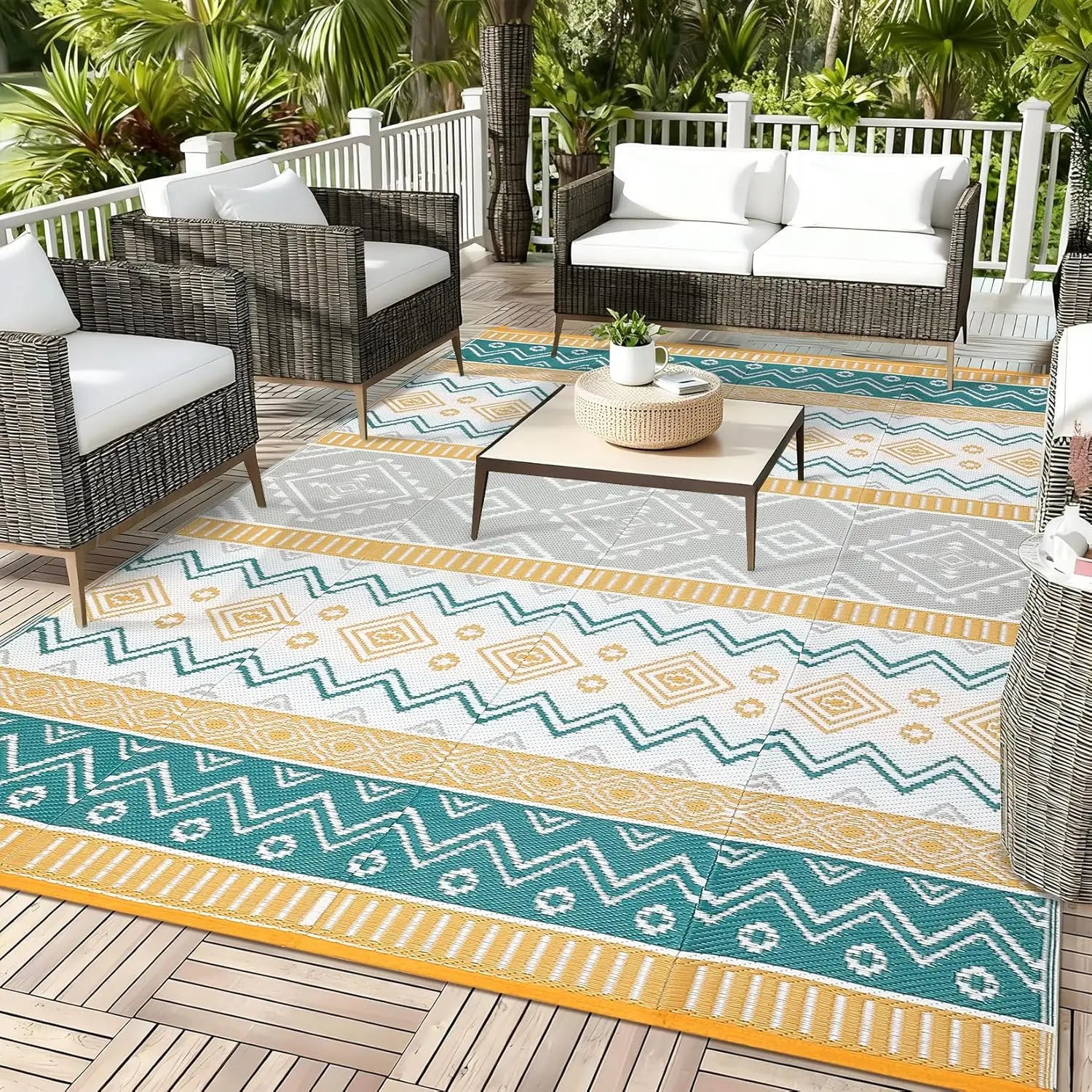 Waterproof Outdoor Rug For The Patio