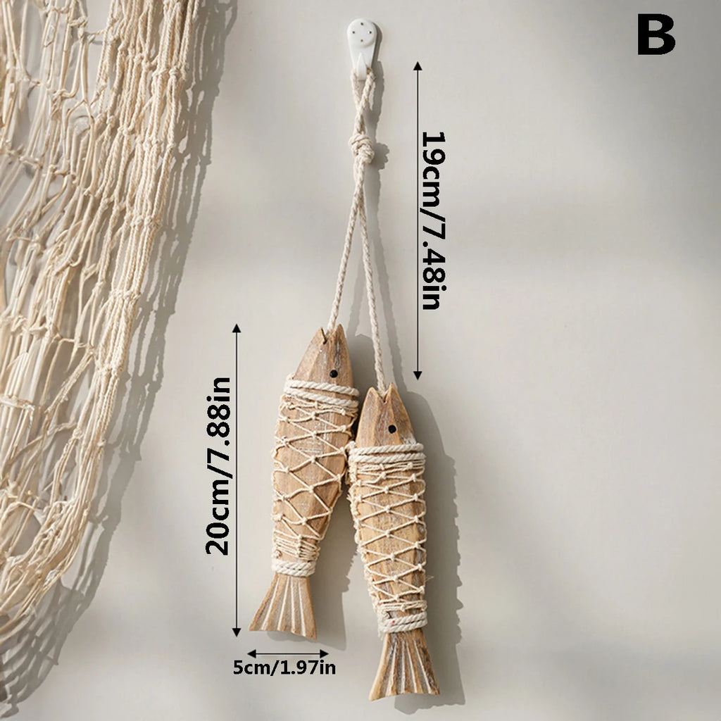 Mediterranean Woodfish wall hanging
