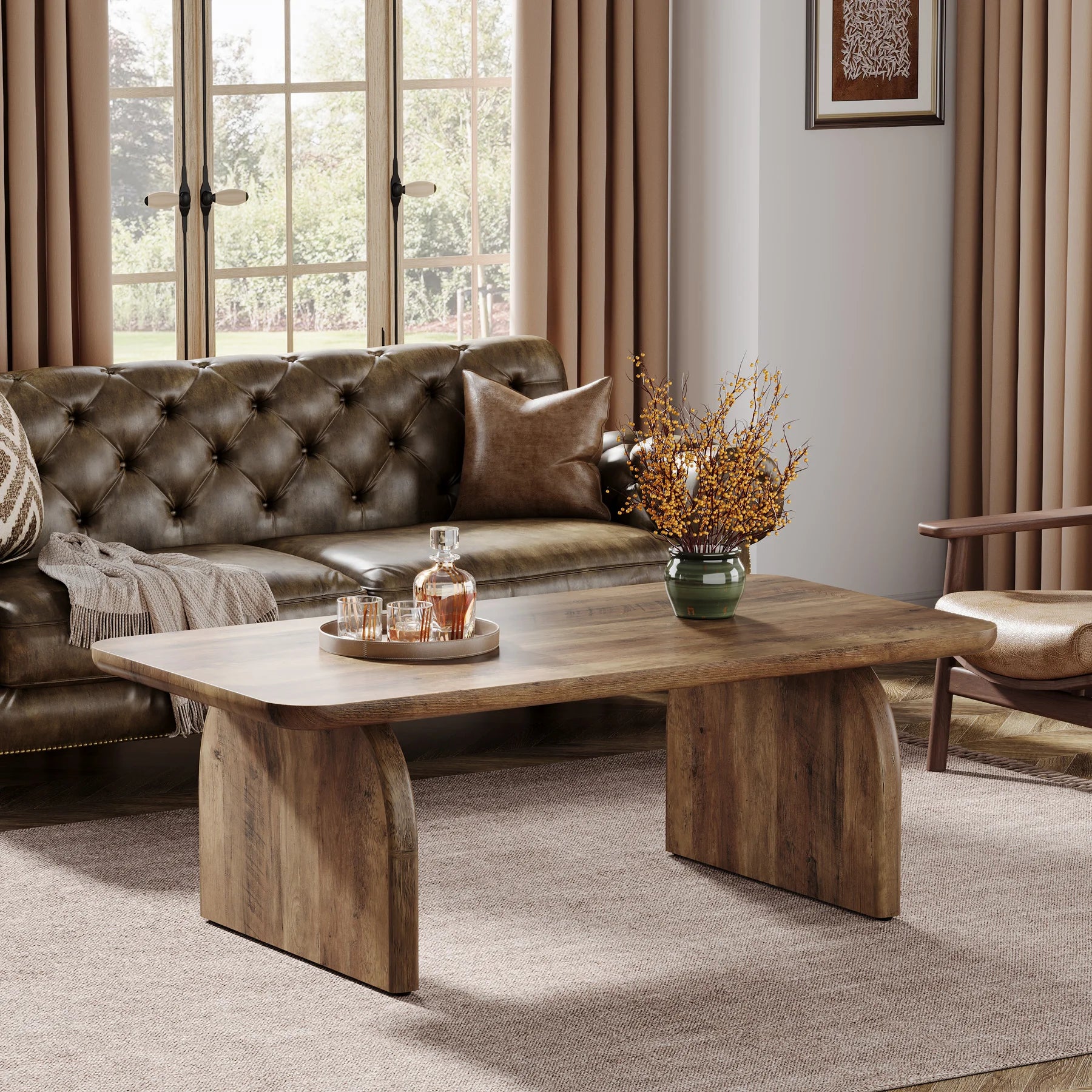 47.24 "Farmhouse Coffee Table,
