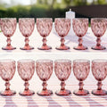 Vintage Wine Glasses Set of 12,