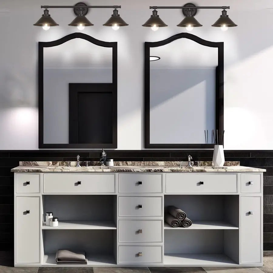 Black Bathroom Vanity Light Fixtures