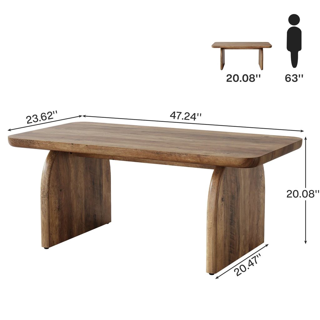 47.24 "Farmhouse Coffee Table,