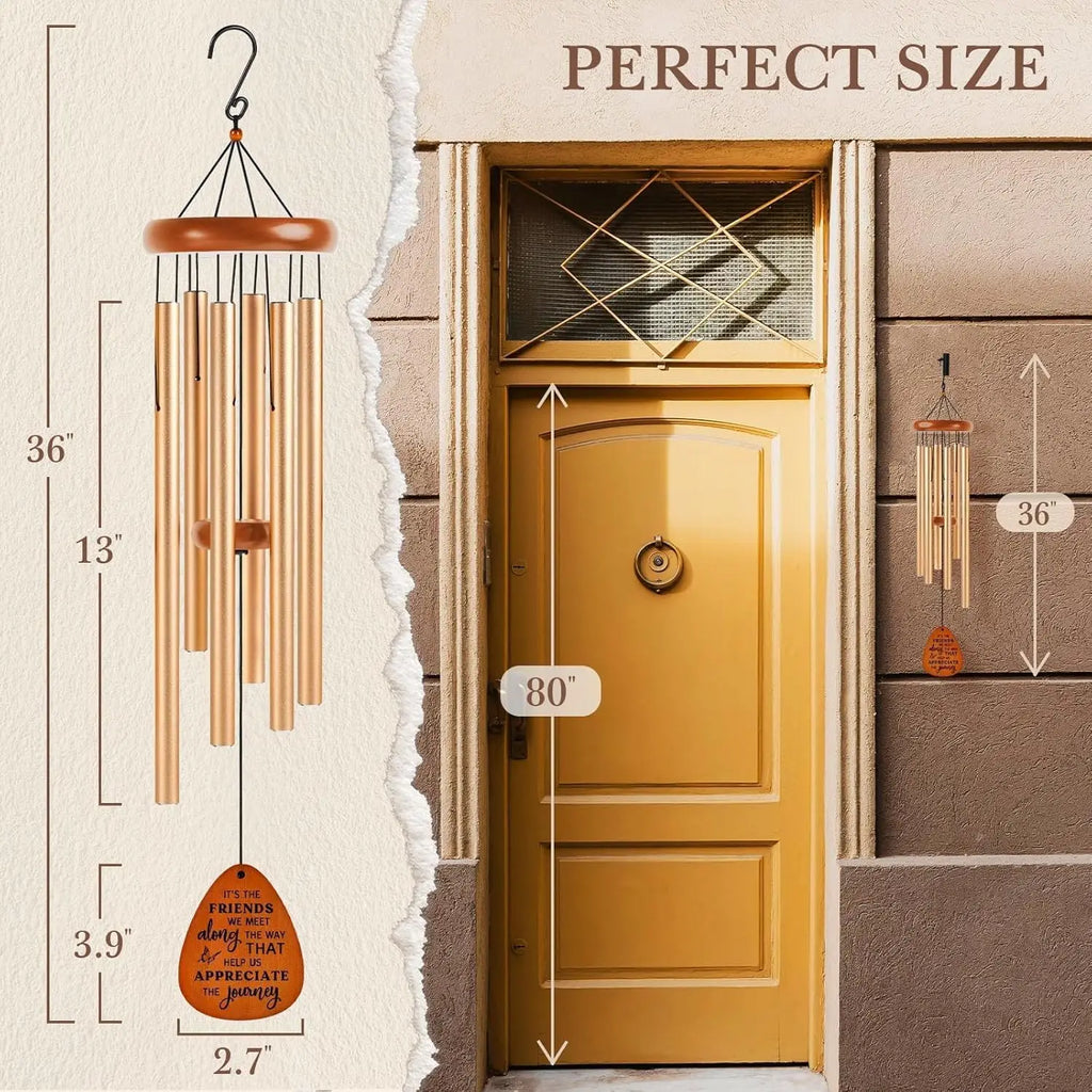 Friendship Wind Chime For Outdoor Decor
