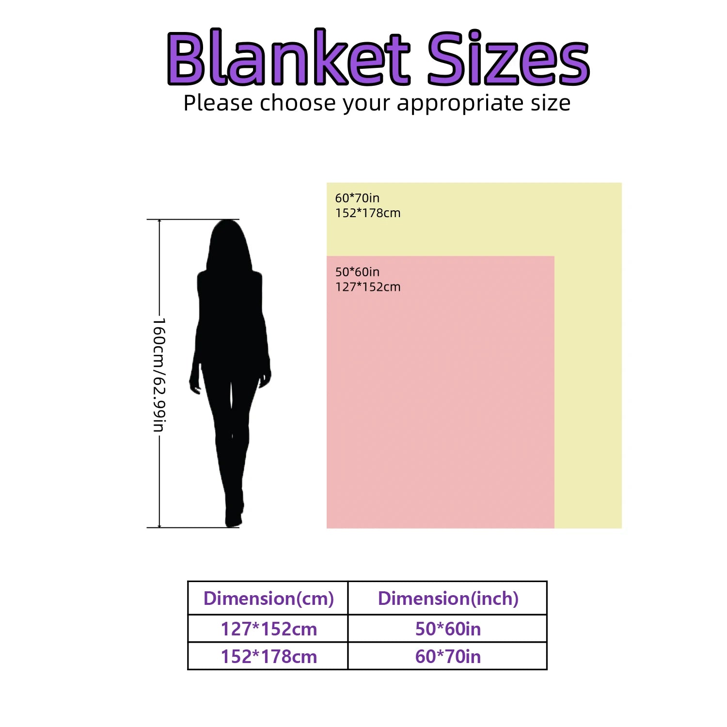 Faux fur Fleece Blanket - Weighted 6 lbs