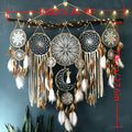5-piece large Dream Catcher, handcrafted
